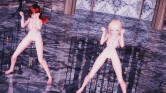 MMD R-18 [EROTIC] Niki Feat. Lily Hybrid Author REL