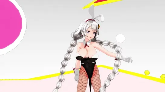 MMD R-18 [NORMAL] Kizuna Akari Boo! Author Hazy