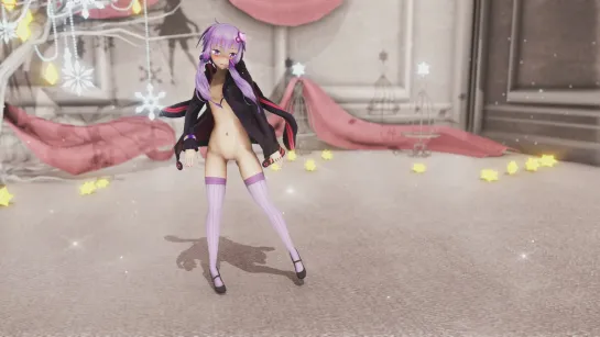 MMD R-18 [Extra] Yuzuki Yukari Hibikase Author GHK MMD