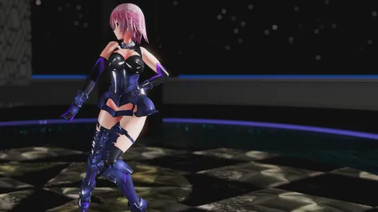 MMD R-18 [Extra] Mash Killer Lady Author GHK MMD