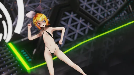 MMD R-18 [Erotic] Kagamine Rin Satisfaction Author GHK MMD