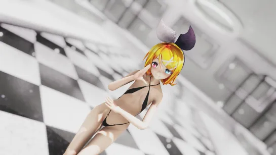 MMD R-18 [Erotic] Kagamine Rin Luvoratorrrrry! Author GHK MMD