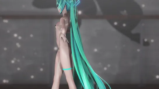 MMD R-18 [Erotic] Hatsune Miku Conqueror Author GHK MMD