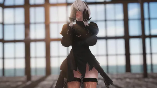 MMD R-18 [Erotic] 2B Addiction  Author GHK MMD