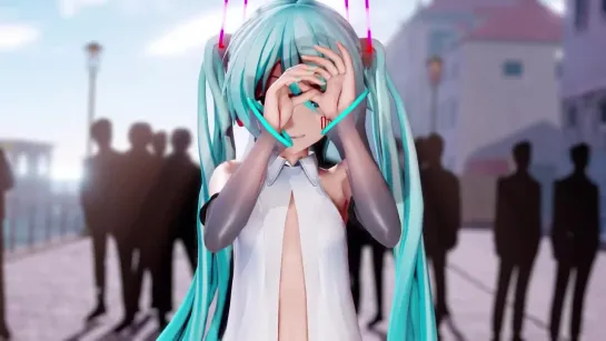 MMD R-18 [NORMAL] Miku - Onegai Darling