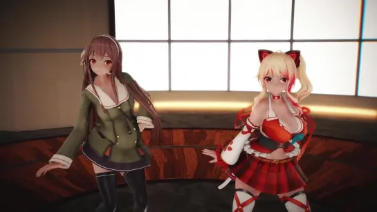 MMD R-18 [NORMAL] パンツを愉しむ Kiss Me Author 000