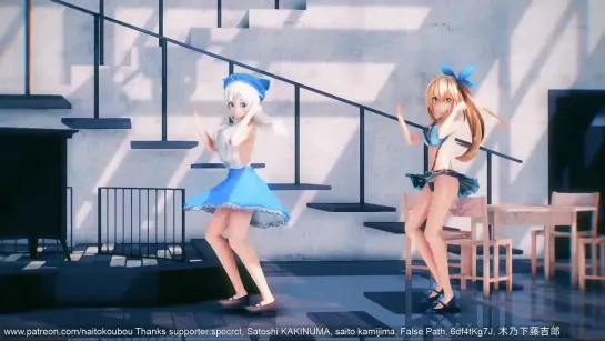 MMD R-18 [NORMAL] Mirai Akari  Shiro Roki Author Naitokoubou