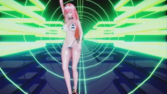 MMD R-18 [NORMAL] Zero Two Bring It On Author Red Eyes Lunatic