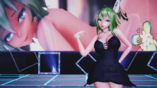 MMD R-18 [NORMAL] Gumi Sweet Devil Author Red Eyes Lunatic