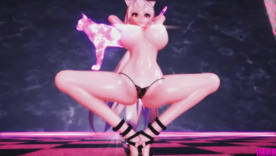 MMD R-18 [CENSORED] Luka Positive Dance Author REL