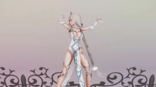 MMD R-18 [Normal] White Kangxi Kawaii Killer B Author GHK MMD