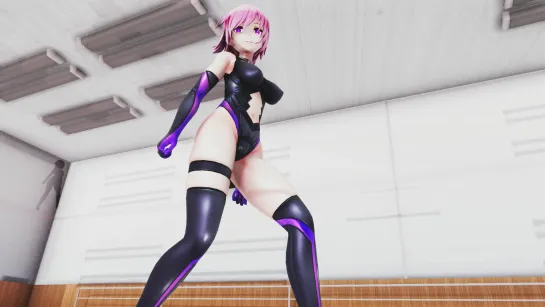 MMD R-18 [Normal] Mash Call On Me Author GHK MMD