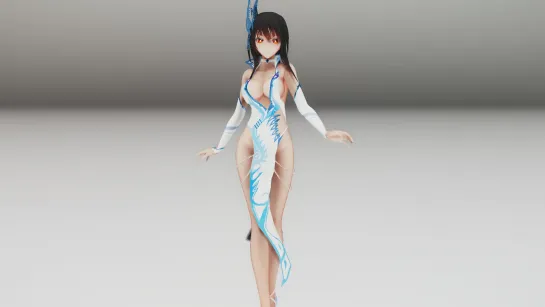 MMD R-18 [Normal] Kangxi Kawaii Walking Rhymathically Author GHK MMD