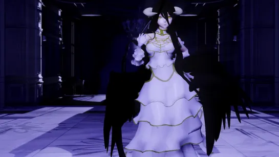 MMD R-18 [Censored] Albedo Step Author Akomni