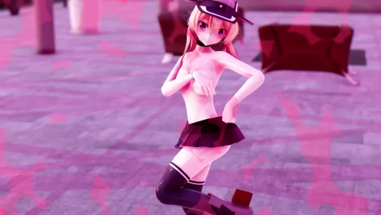 MMD R-18 [Censored] Prinz Eugen Apple Pie Author Akomni