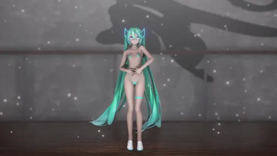 MMD R-18 [Normal] Hatsune Miku Conqueror Author GHK MMD