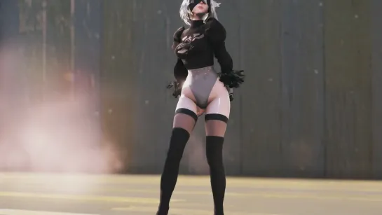 MMD R-18 [Normal] 2B Toxic Author GHK MMD