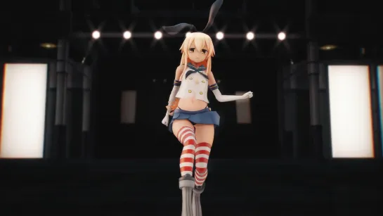 MMD R-18 [Normal] Shimakaze Shake It Author 000