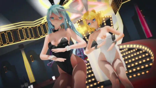 MMD R-18 [Normal] Miku & Rin Apple Pie Author 000