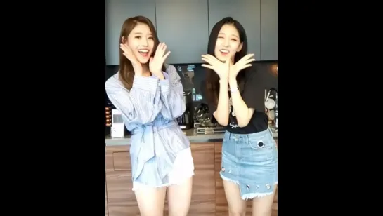 [170819] Mijoo & Yein @Инстаграм lovelyzhonbab