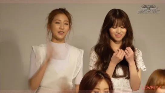 [160503] Lovelyz - Making @ «Sudden Attack»