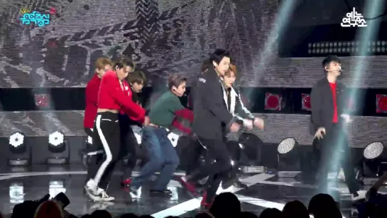 181117 {FanCam} EXO - Tempo @ Music Core