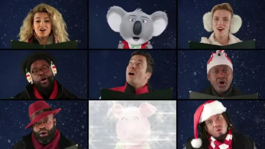 Jimmy Fallon, Paul McCartney and Sing Cast Perform Wonderful Christmastime (A Cappella)