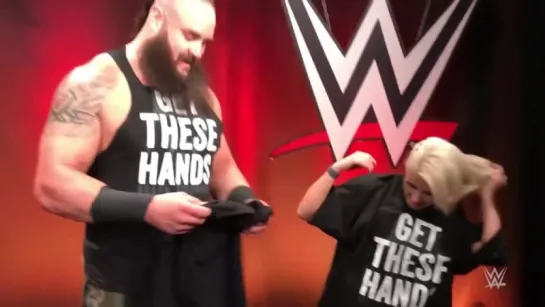 Alexa Bliss  Braun Strowman Exchange Shirts (Funny)