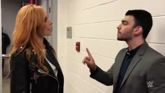 Becky Lynch and Sami Zayn