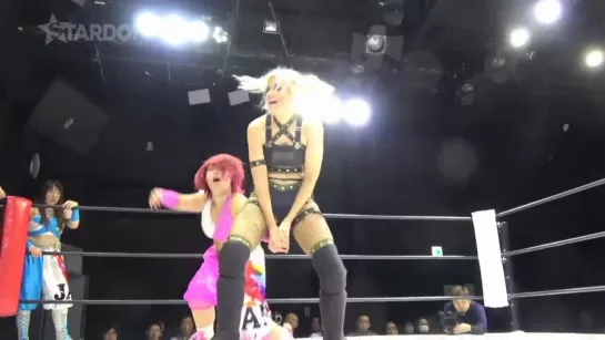 (3) Bobbi Tyler, Hana Kimura  Mary Apache vs. Jungle Kyona, Natsuko Tora  Ruaka