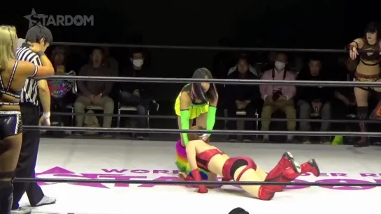 (3) Bea Priestley, Utami Hayashishita  Viper vs. Hana Kimura, Mary Apache  Sadie Gibbs (Trios Tournament Round One)