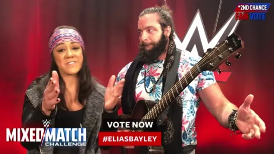 Vote #EliasBayley now in WWE Mixed Match Challenges Second Chance Vote