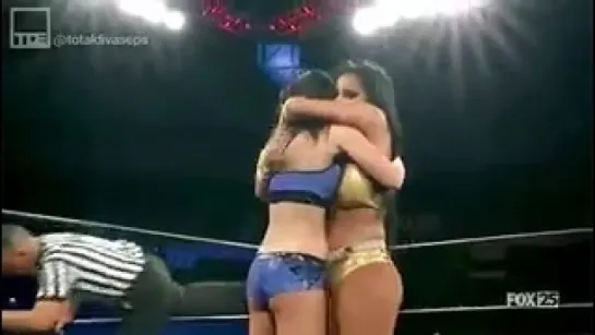 Code Of Honor after @MandyLeonxo celebrates her huge victory in the first round match in the @Women_of_Honor Championship Tourna