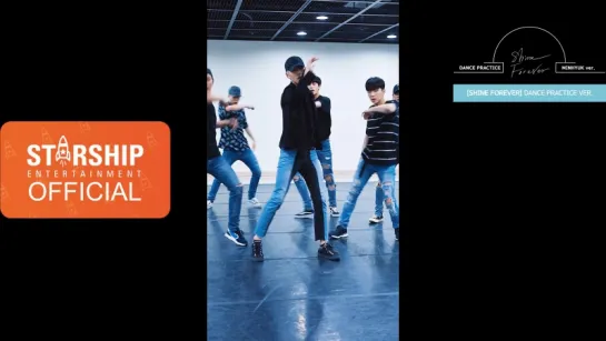 [VK][26.06.2017][Dance Practice] MONSTA X - SHINE FOREVER (MINHYUK)