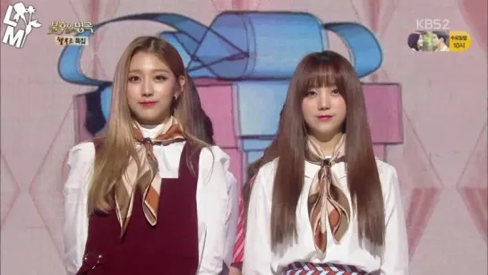 [рус.саб] 160924 Immortal Song 2 - Lovelyz Cut