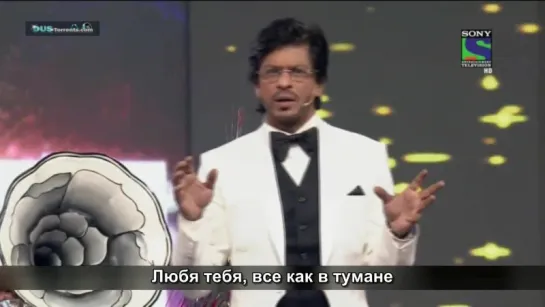 Шахрукх Кхан и Саиф Али Кхан (58th Filmfare Awards 2013)