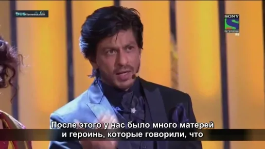 Шахрукх Кхан и Саиф Али Кхан (58th Filmfare Awards 2013)