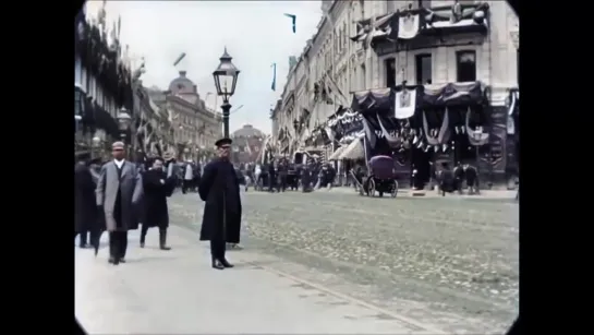 Москва, Тверская улица в 1896 году.