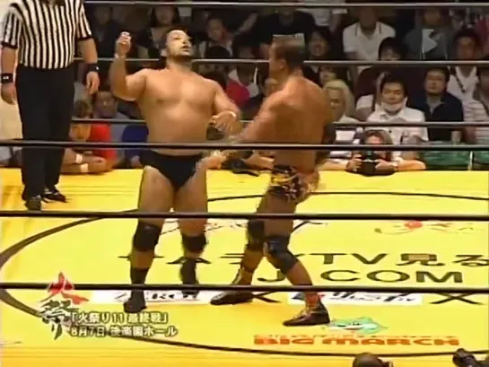 Masato Tanaka vs. Daisuke Sekimoto - 07.08.2011 (ZERO1 Fire Festival 2011 - Day 7)