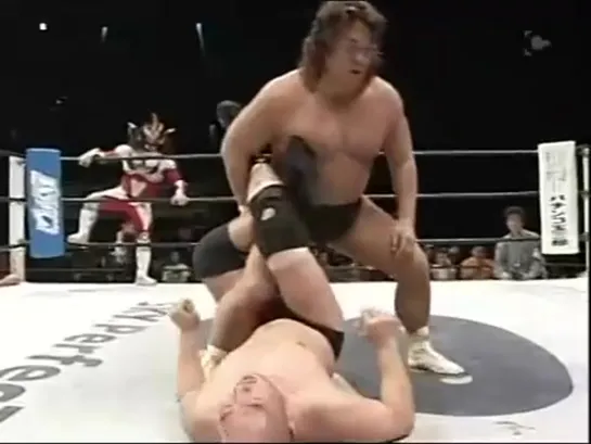 Takao Omori & Tatsuhito Takaiwa vs. Jushin Thunder Liger & Riki Choshu - 06.04.2008 (ZERO1 vs. NJPW)