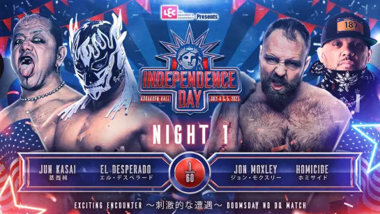 Смотрим NJPW STRONG Independence Day 2023 - День 1