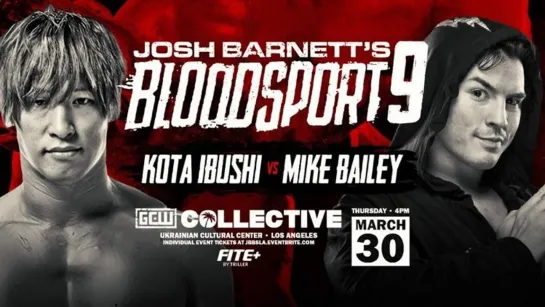 Смотрим GCW Josh Barnett's Bloodsport 9