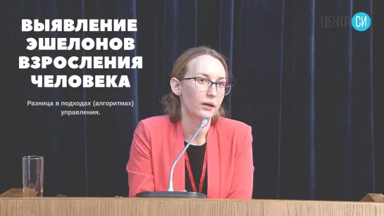 Разница в подходах (алгоритмах) управления. Выявление эшелонов взросления человека.