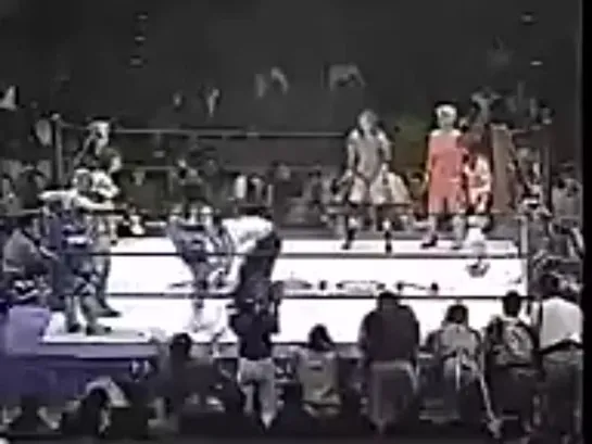 Aja Kong, Michiko Omukai & Yumi Fukawa vs Candy Okutsu, Mikiko Futagami & Rie Tamada - 18.02.1998 (ARSION Opening Virgin