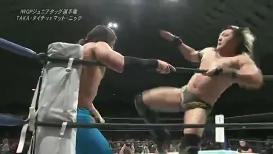 Taichi & TAKA Michinoku (c) vs. Matt Jackson & Nick Jackson - 09.11.2013 (NJPW Power Struggle 2013)