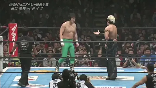 Ryusuke Taguchi (c) vs. Taichi - 08.11.2014 (NJPW Power Struggle 2014)