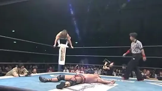 Hiroshi Tanahashi (c) vs. Masato Tanaka - 22.07.2012 (NJPW Kizuna Road - Day 11)