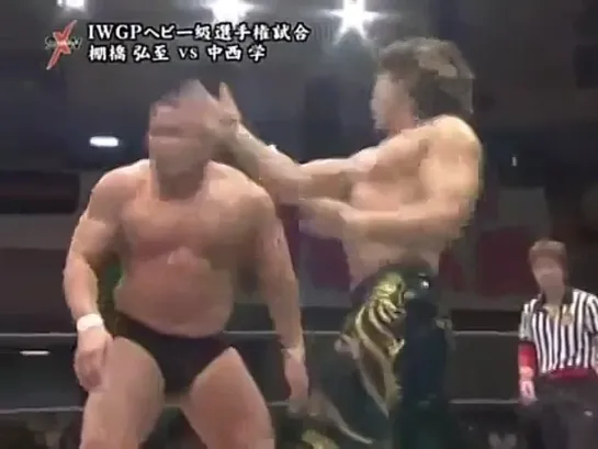 Hiroshi Tanahashi (c) vs. Manabu Nakanishi - 06.05.2009 (NJPW Dissidence)