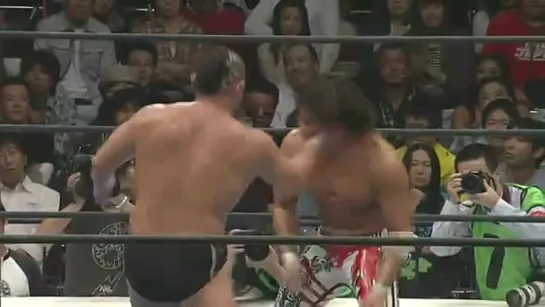 Hiroshi Tanahashi (c) vs. Minoru Suzuki - 08.10.2012 (NJPW 40th Anniversary King Of Pro-Wrestling)