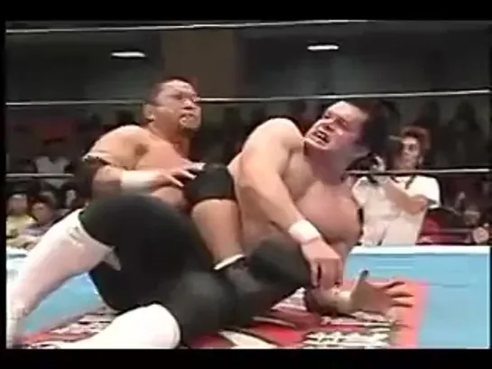 Dick Togo & TAKA Michinoku (c) vs. Minoru & Prince Devitt - 27.01.2008 (NJPW Circuit 2008 NEW JAPAN ISM - Day 1)